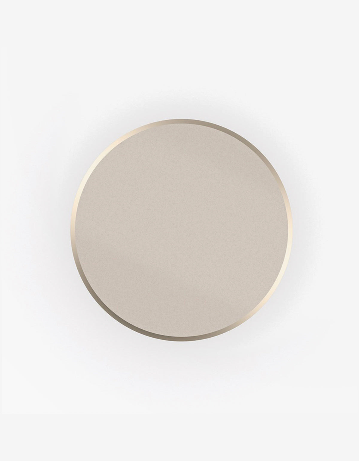 Cream Stone-Studded Medium Side Table