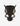 Vista Black Ceramic Vase