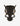 Vista Black Ceramic Vase