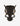 Vista Black Ceramic Vase