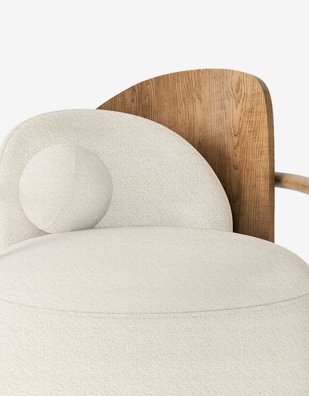 Teddy Armchair and Ball Cushion