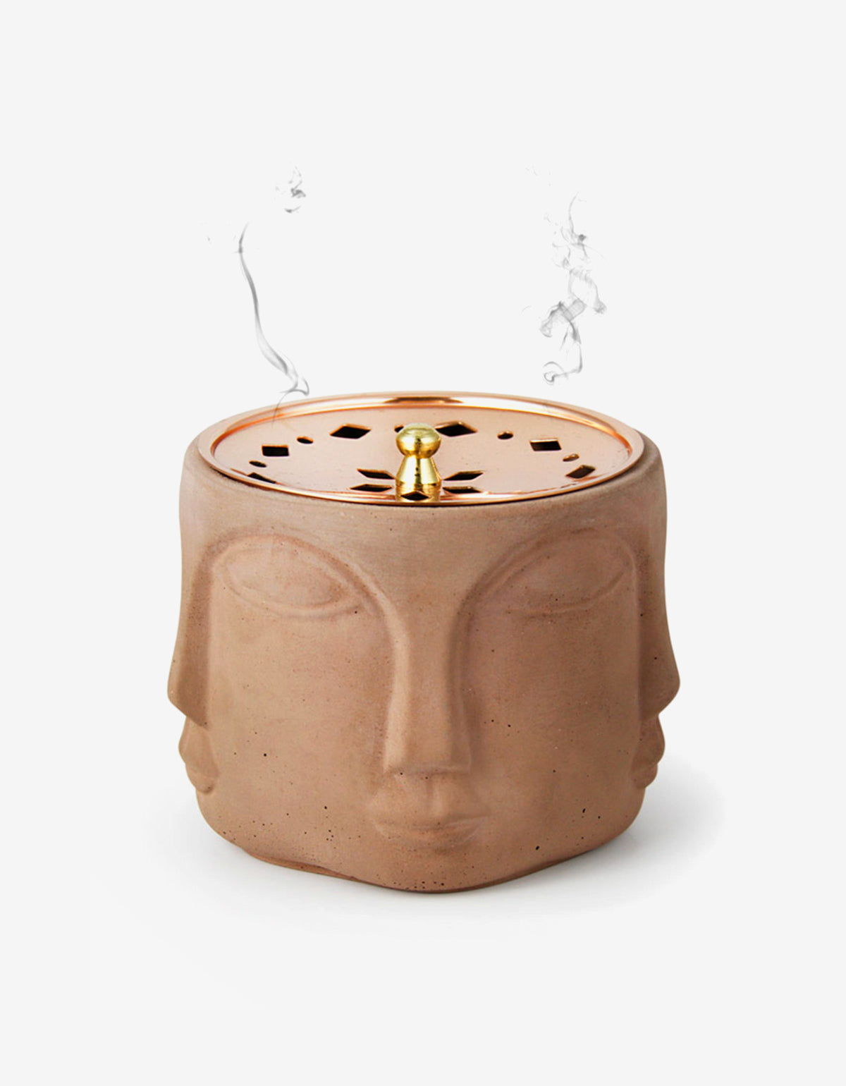 Handmade Copper Lid Incense Bowl