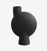 Sphere Bubl Mini Dark Grey Vase