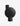 Sphere Bubl Mini Dark Grey Vase