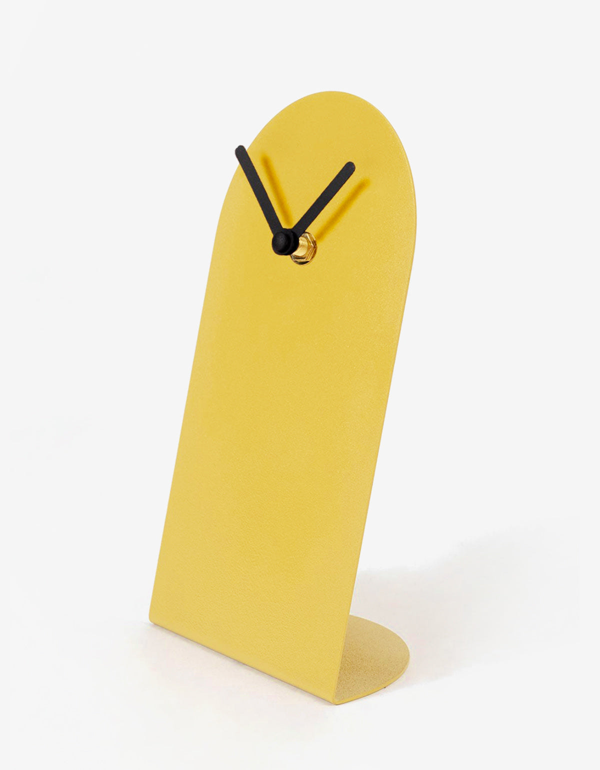 Mike Yellow Desktop Clock
