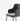 Heyday Metal Legged Black Chair