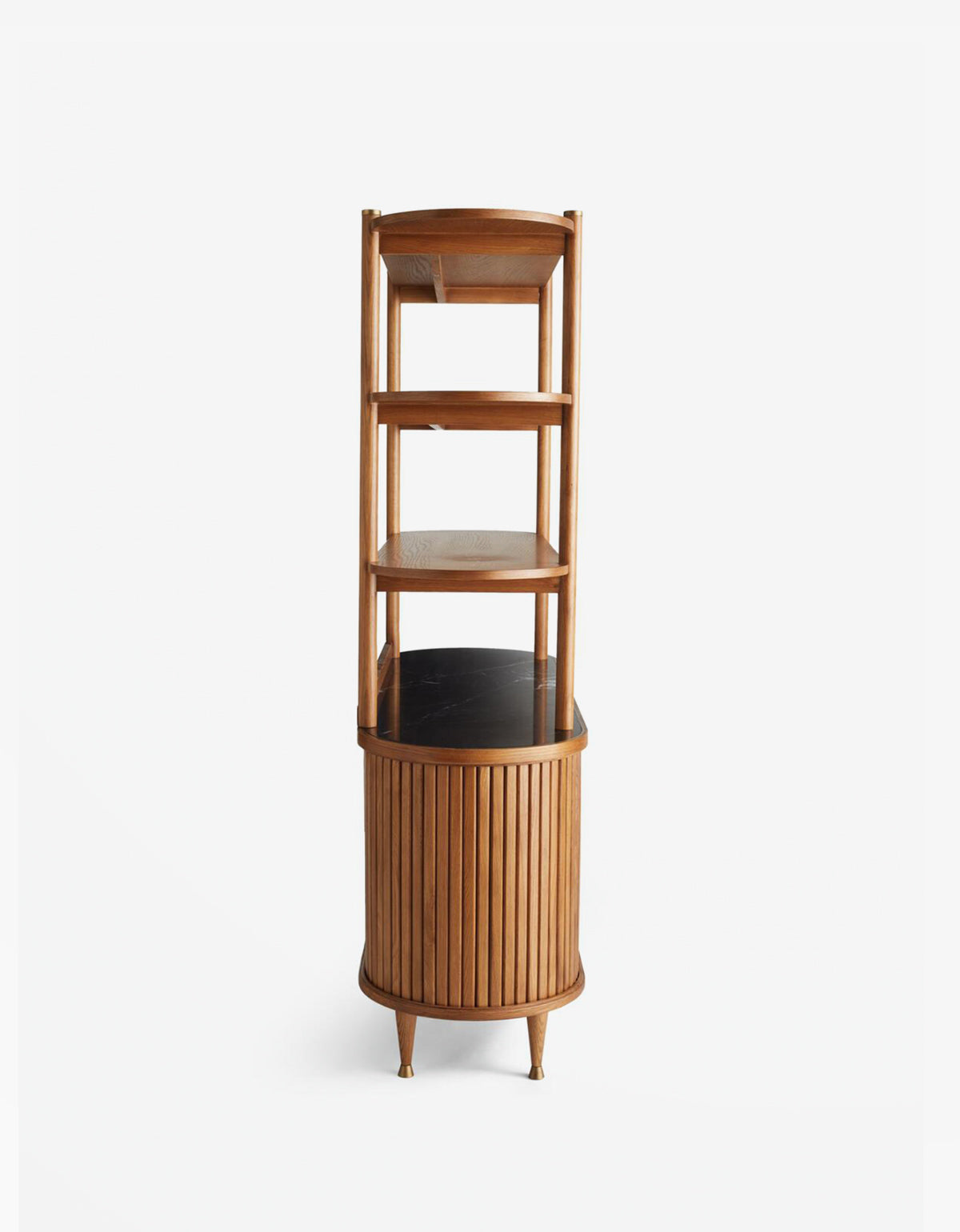 Lawrance Wooden Buffet & Bookshelf