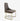 Art Sleeveless Gold Metal Legged Chair